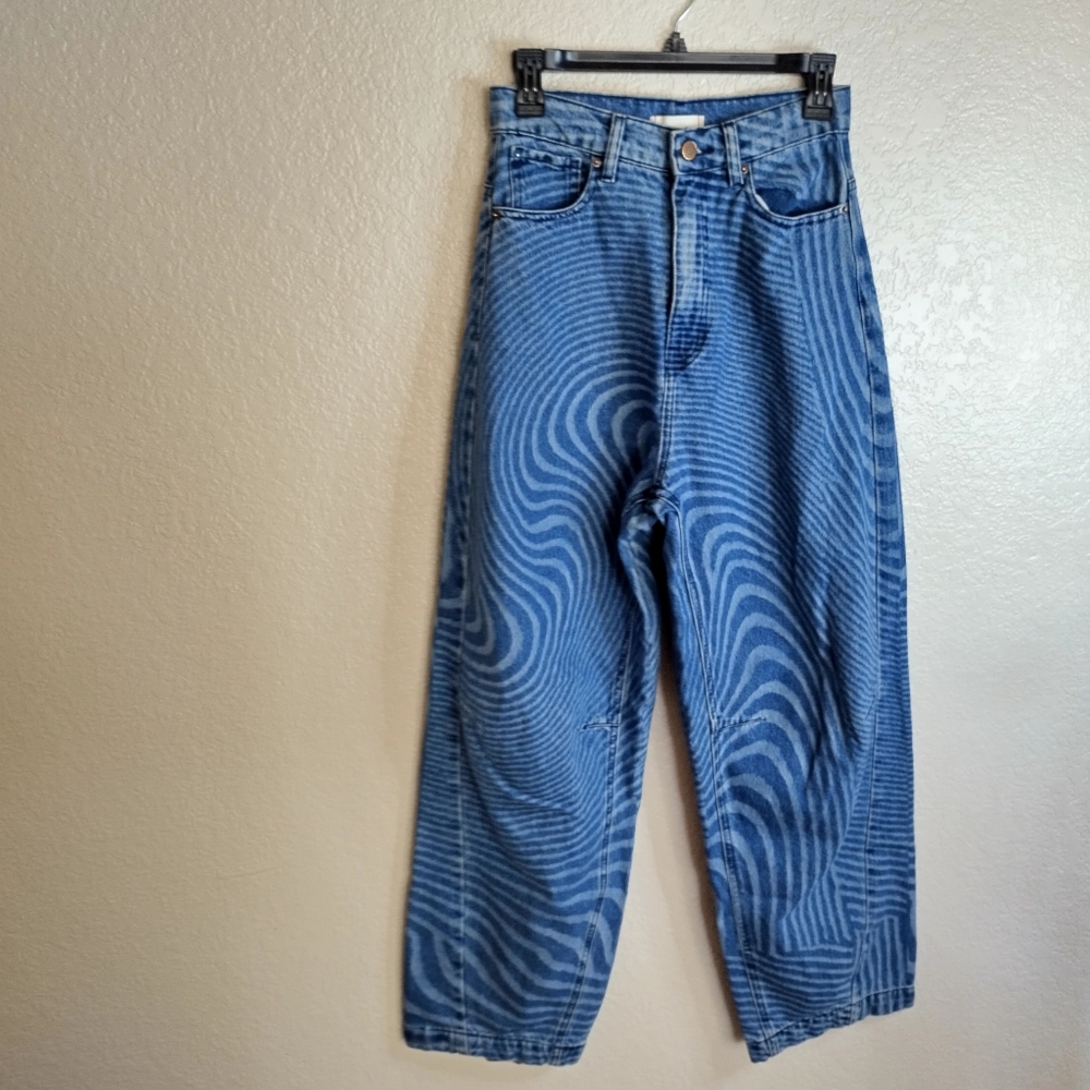 BDG Urban Outfitters High Rise Extreme Baggy Jean Sz 26 - Picture 2 of 11